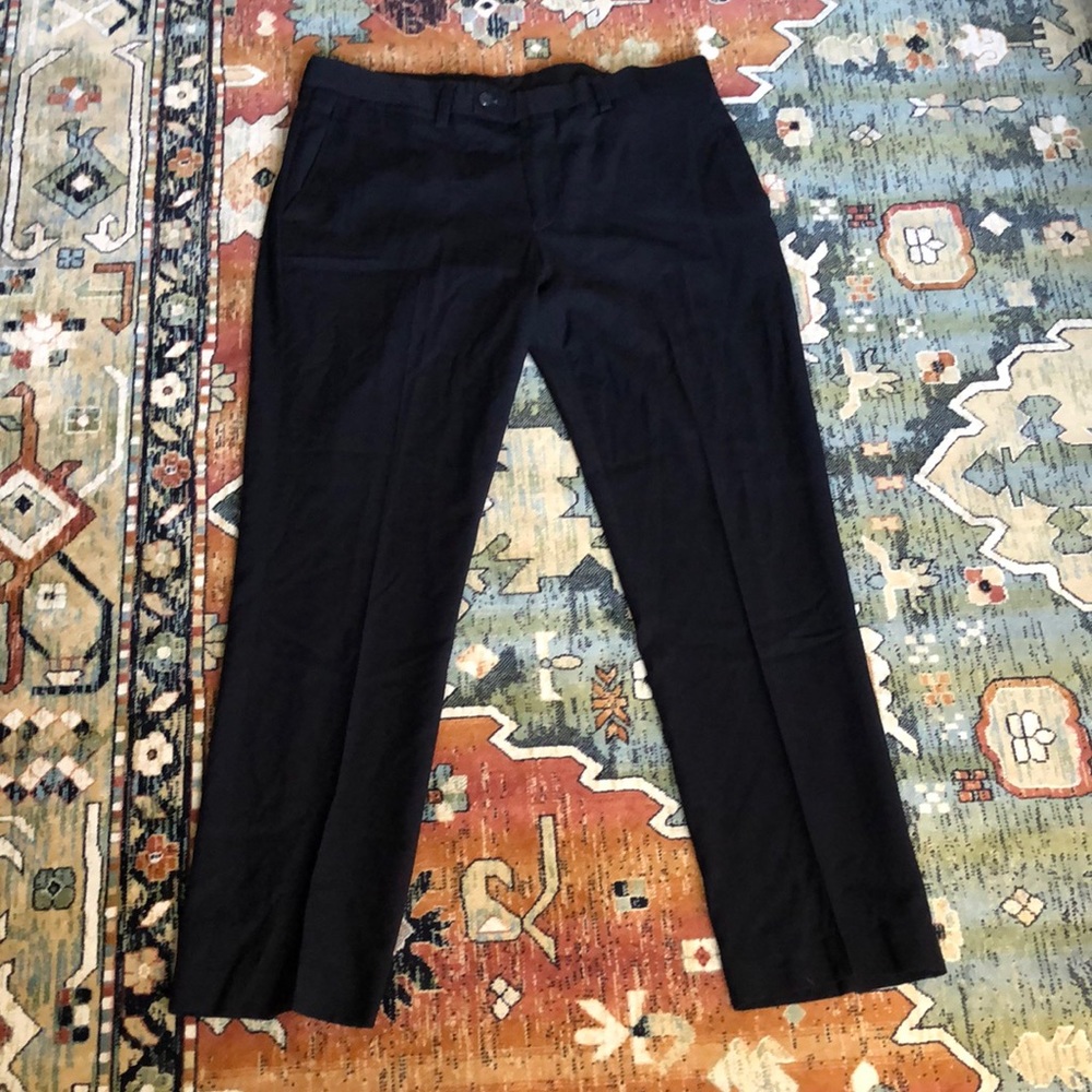 Men’s Navy Dress Pants (Louis Raphael 35 X 30)
